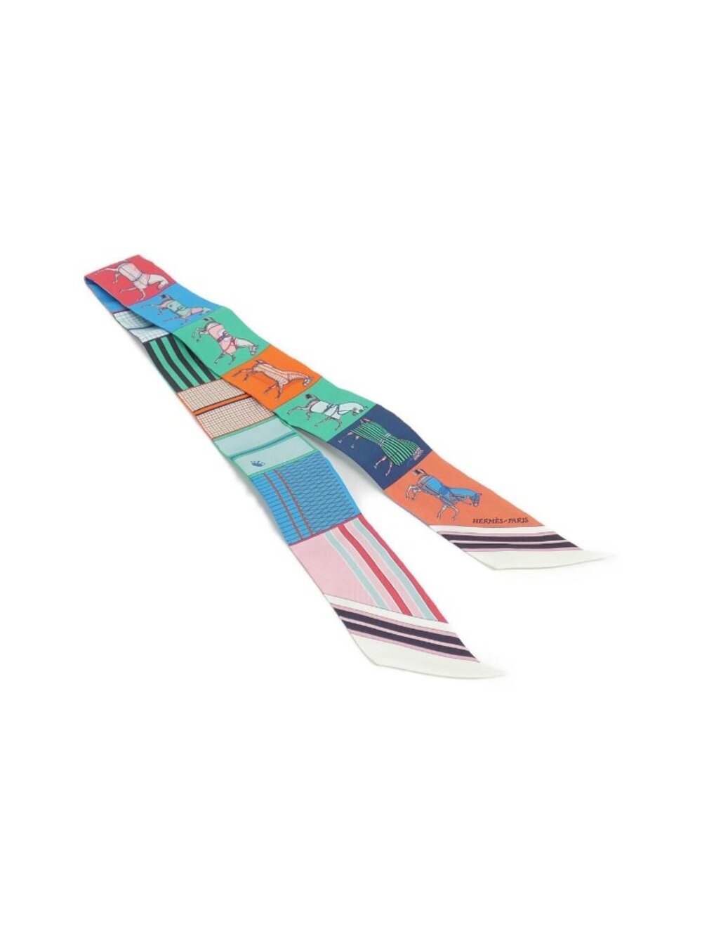 Hermes Couvertures Nouvelles Vichy Twilly Scarf